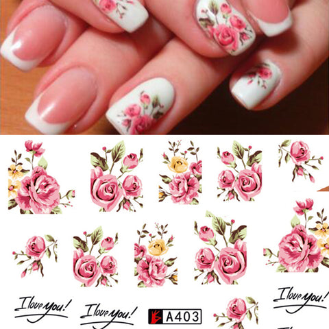 Nail Water Transfer Stickers