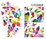 3D Butterflies (Wall Decor Sticker)