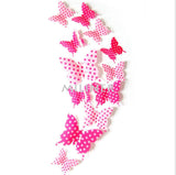 3D Butterflies (Wall Decor Sticker)