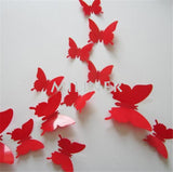 3D Butterflies (Wall Decor Sticker)