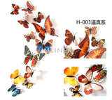 3D Butterflies (Wall Decor Sticker)