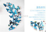 3D Butterflies (Wall Decor Sticker)