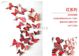 3D Butterflies (Wall Decor Sticker)