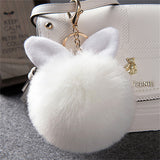Keychain Rabbit Ball