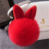 Keychain Rabbit Ball