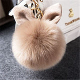 Keychain Rabbit Ball