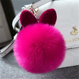 Keychain Rabbit Ball