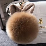 Keychain Rabbit Ball