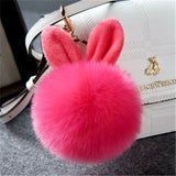 Keychain Rabbit Ball